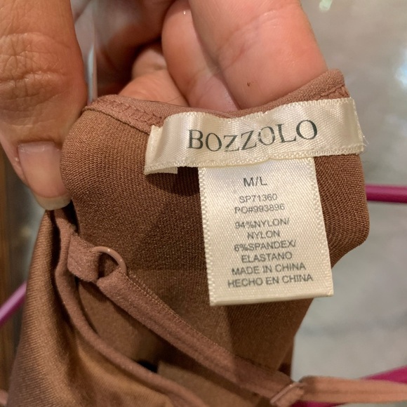 Bozzolo Brown Sleeveless Top - Picture 2 of 3